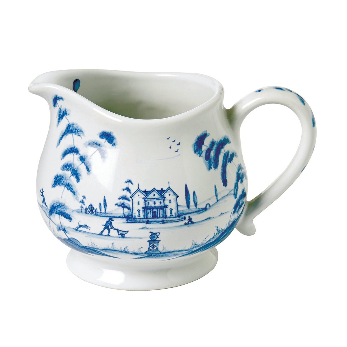 Country Estate Delft Blue Creamer - Juliska - Gaines Jewelers