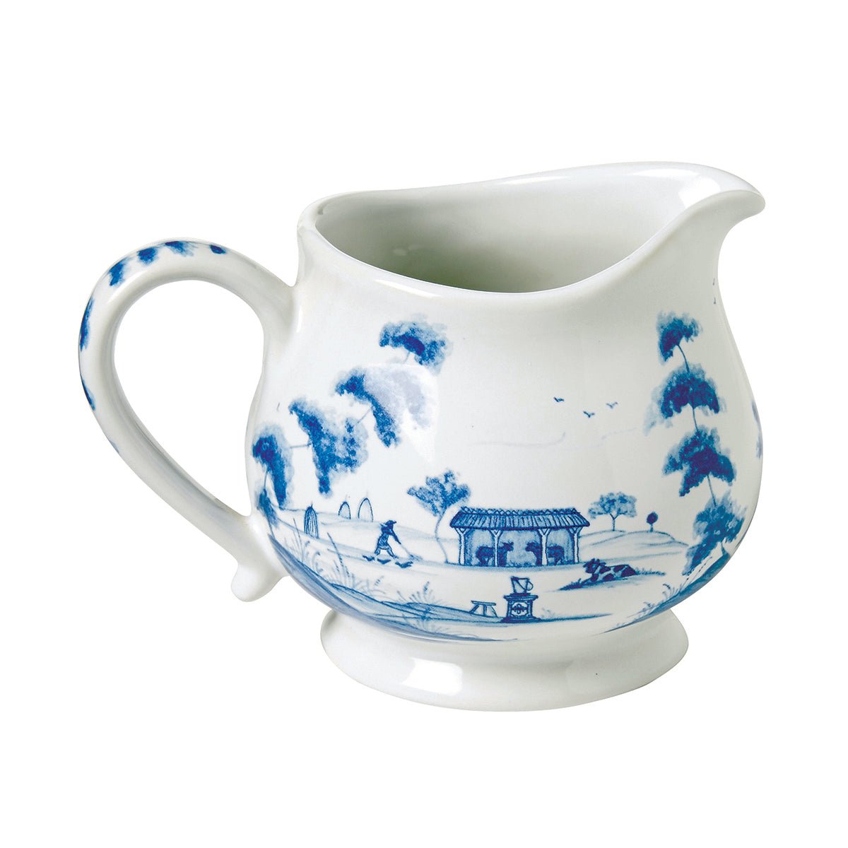 Country Estate Delft Blue Creamer - Juliska - Gaines Jewelers