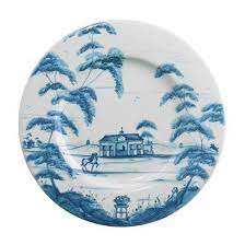Country Estate Dessert/Salad Plate - Delft Blue - Gaines Jewelers