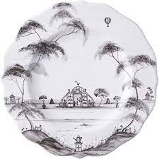 Country Estate Dessert/Salad Plate - Flint Grey - Gaines Jewelers