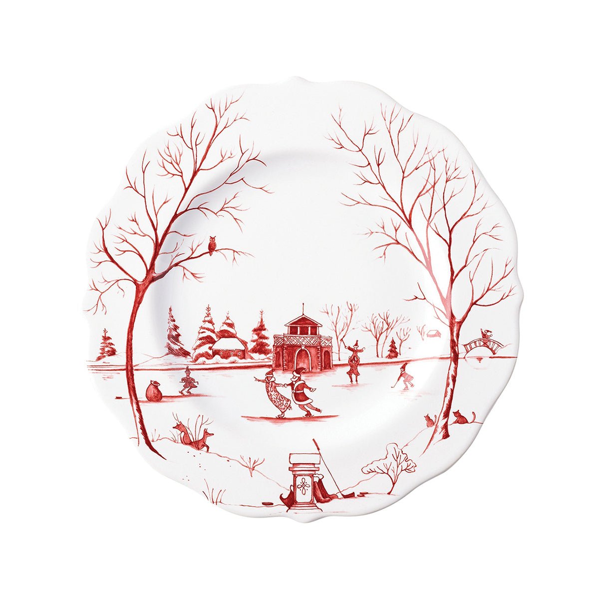 Country Estate Dessert/Salad Plate - Winter Frolic - Gaines Jewelers