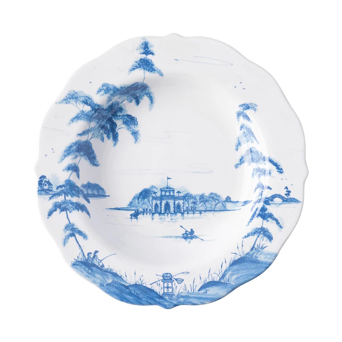 Country Estate Soup Bowl - Delft Blue - Gaines Jewelers