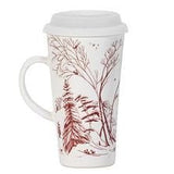Country Estate Winter Frolic Ruby Travel Mug - Gaines Jewelers