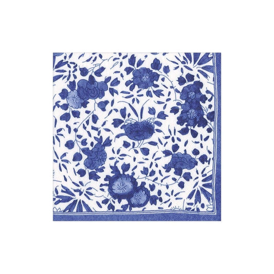 Delft Blue Cocktail Paper Napkins - 20 Per Package - Gaines Jewelers