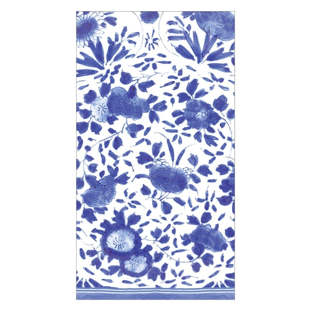Delft Blue Paper Guest Towel Napkins - 15 Per Package - Gaines Jewelers