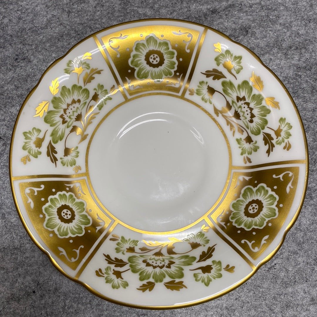 Derby Panel Green Saucer - Gaines Jewelers