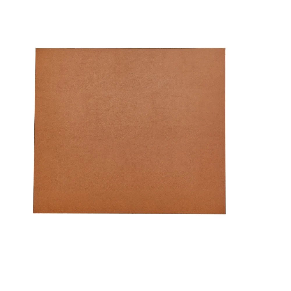 Desk Mat Tan/Navy Italian Leather - Gaines Jewelers