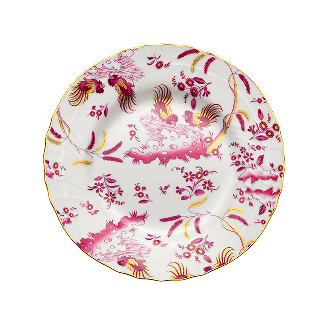 Dessert Plate Oro Di Doccia Magenta - Gaines Jewelers