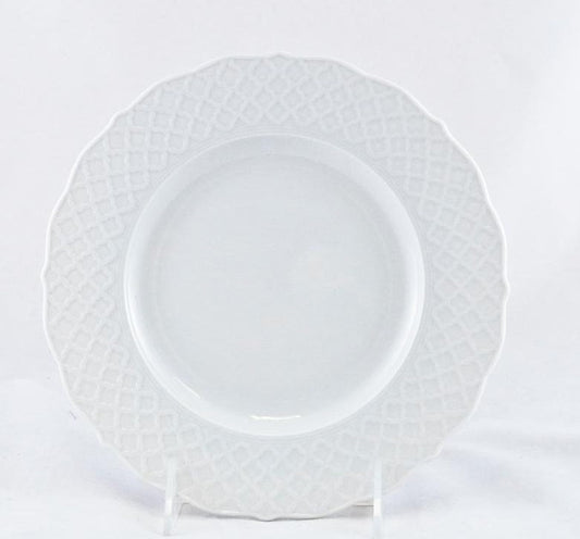 Dessert Plate White Empire - Anna Weatherley - Gaines Jewelers