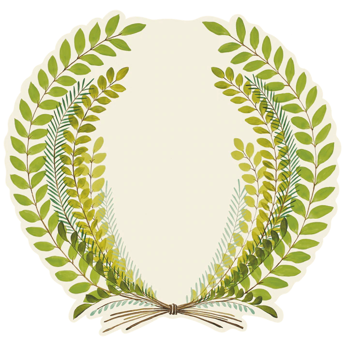 Die Cut Seedling Wreath Placemat - Gaines Jewelers