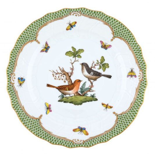 Dinner Plate Multicolor Motif 5 Rothschild Bird - Gaines Jewelers