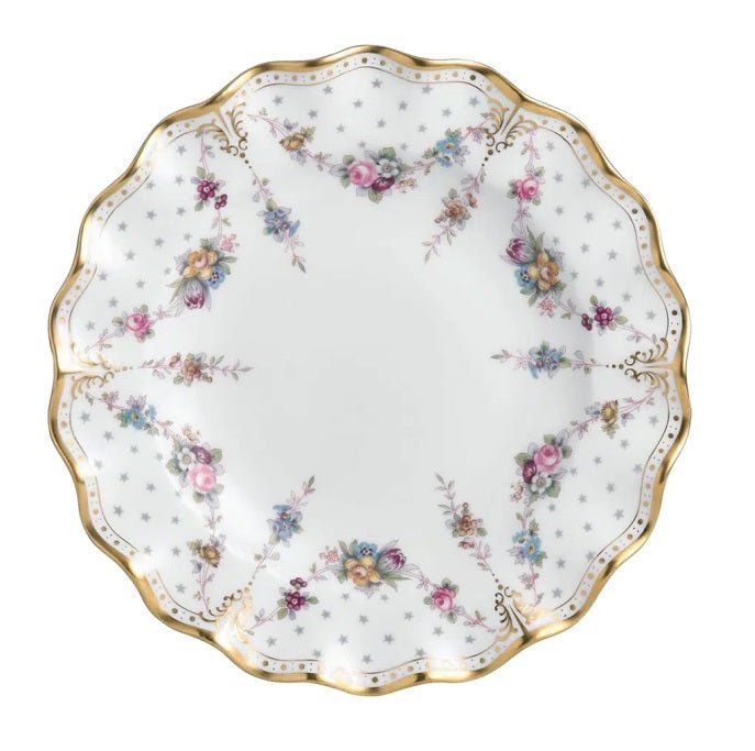 Dinner Plate Royal Antoinette - Royal Crown Derby - Gaines Jewelers