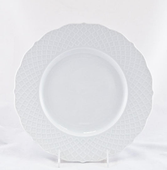 Dinner Plate White Empire - Anna Weatherley - Gaines Jewelers