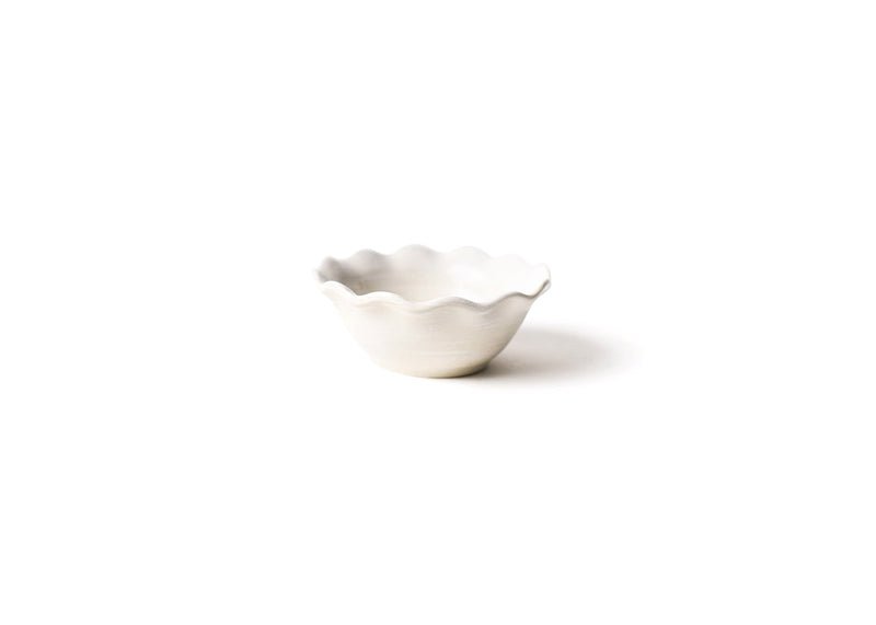 Dipping Bowl Signature White Ruffle - Gaines Jewelers