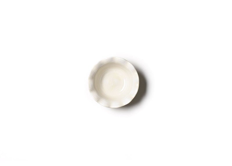 Dipping Bowl Signature White Ruffle - Gaines Jewelers