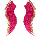 Earrings Madeline Magneta/Rose Gold* - Gaines Jewelers