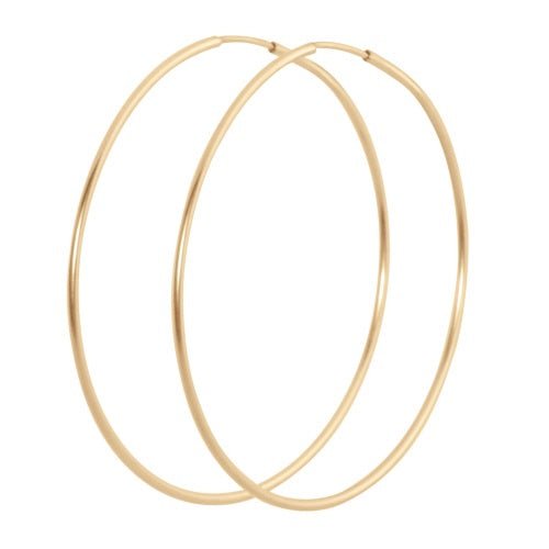 egirl Endless Gold 24mm Hoop - Gaines Jewelers