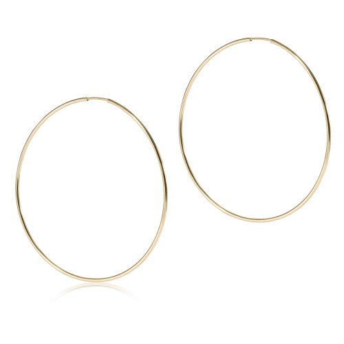 Endless Gold Hoop - Gaines Jewelers
