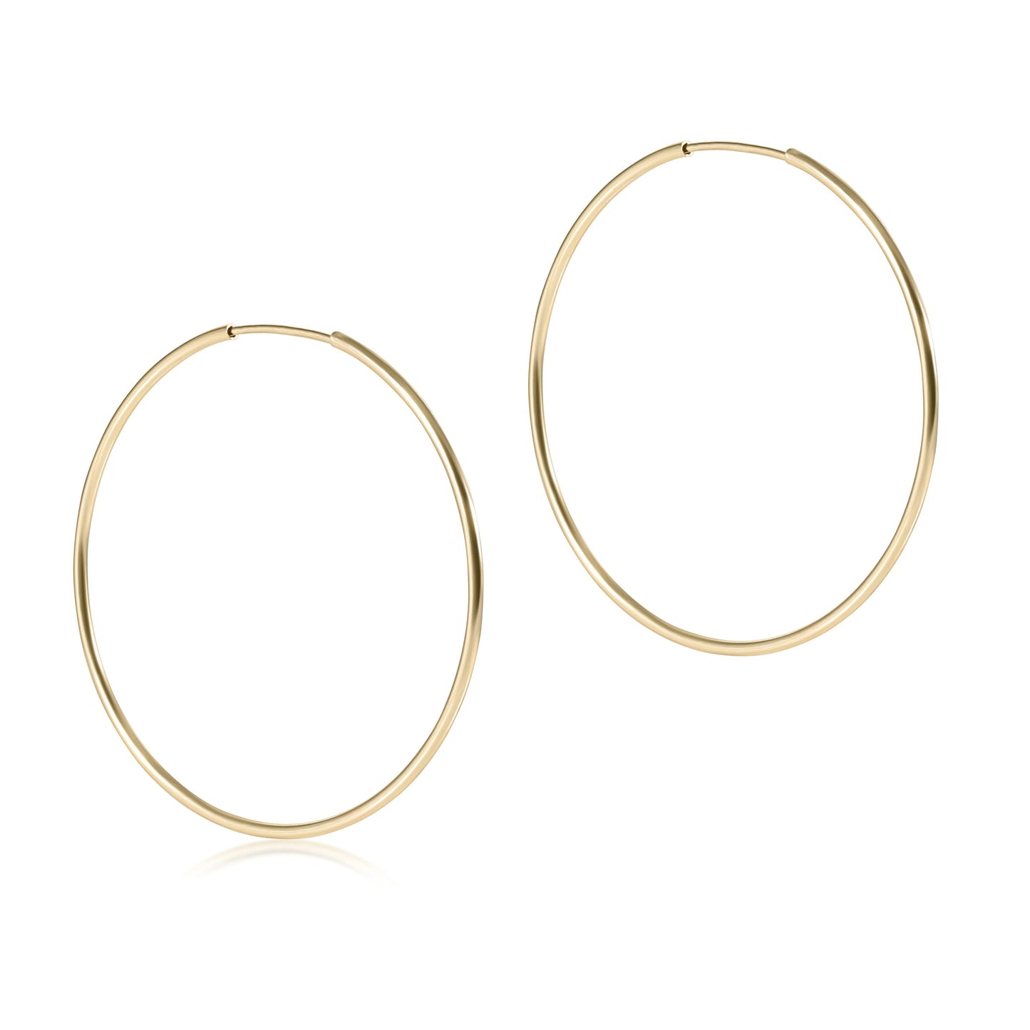 Endless Gold Hoop - Gaines Jewelers