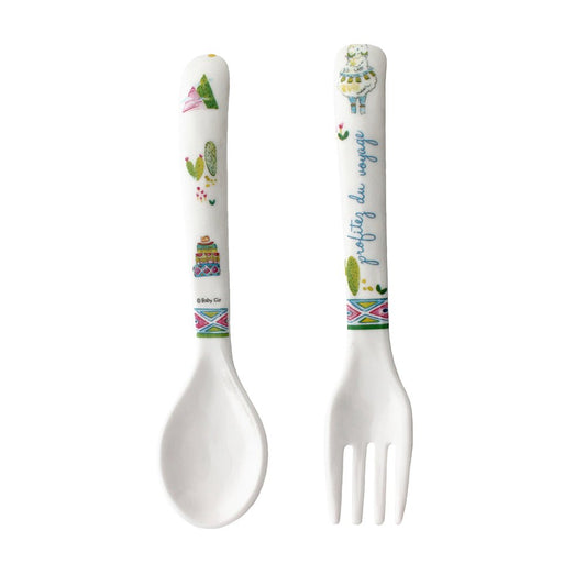 Enjoy the Journey Fork&Spoon Set - Gaines Jewelers