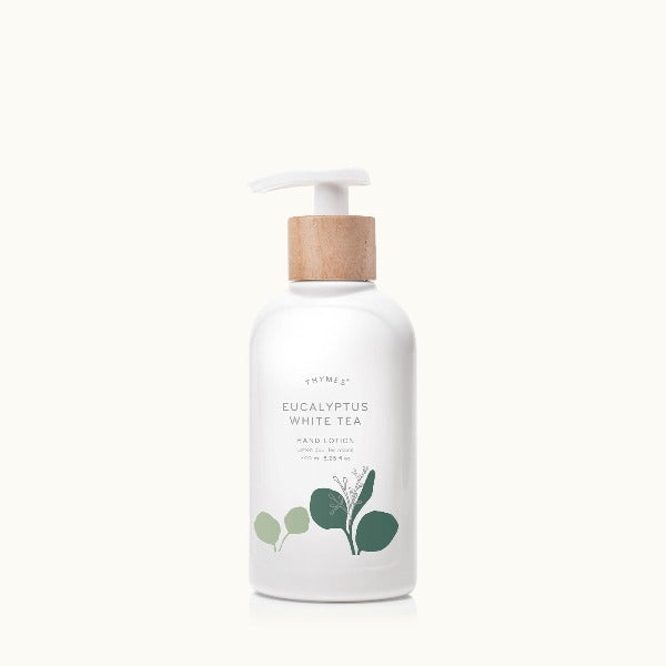 Thymes - Eucalyptus White Tea Hand Lotion | 8.25 fl oz, 240 ml