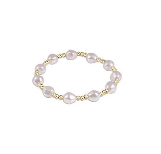 extends-Admire Gold 3mm Bead Bracelet - Gaines Jewelers