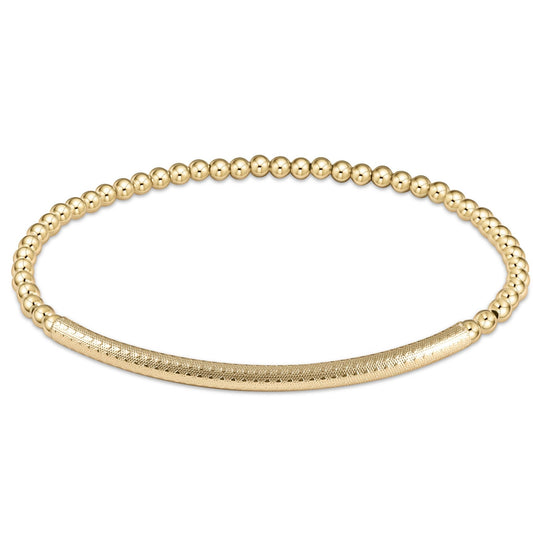 extends bliss bar 3mm bead bracelet - Gaines Jewelers