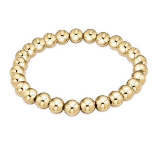 extends-Classic Gold Bead Bracelet - Gaines Jewelers