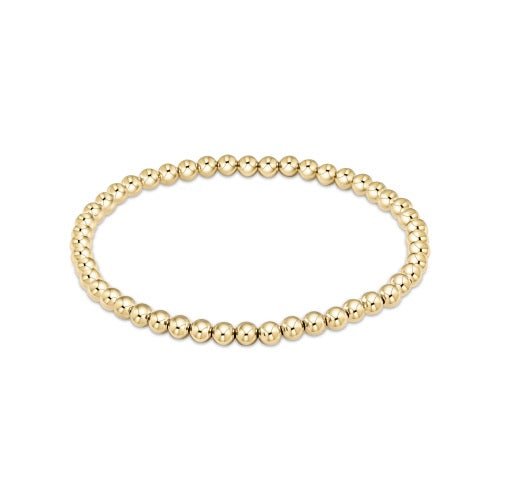 extends-Classic Gold Bead Bracelet - Gaines Jewelers