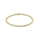 extends-Classic Gold Bead Bracelet - Gaines Jewelers