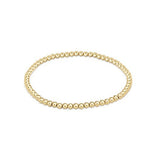 extends-Classic Gold Bead Bracelet - Gaines Jewelers