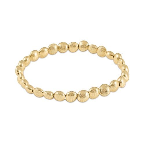 Extends- Gold Honesty Bead Bracelet - Gaines Jewelers