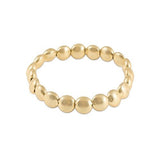 Extends-Honesty Gold 10mm Bead Bracelet - Gaines Jewelers