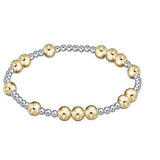 extends Mixed Metal Hope Unwritten Bead Bracelet - Gaines Jewelers
