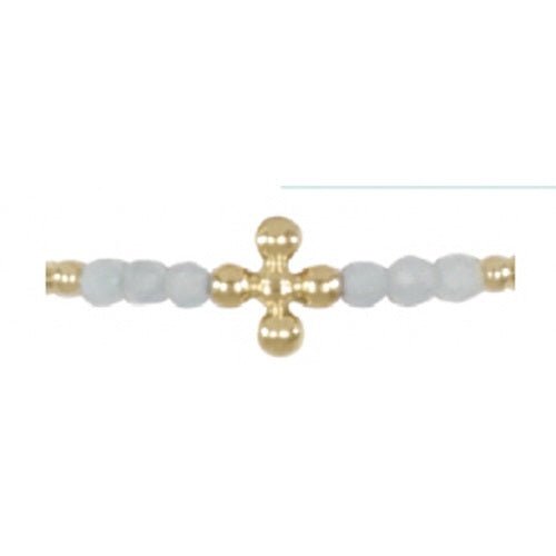 Extends-Signature Cross Bliss Pattern 2.5mm Bead Bracelet - Gaines Jewelers