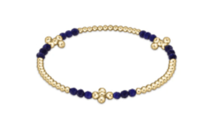 Extends-Signature Cross Bliss Pattern 2.5mm Bead Bracelet - Gaines Jewelers