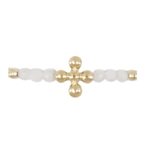 Extends-Signature Cross Bliss Pattern 2.5mm Bead Bracelet - Gaines Jewelers