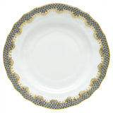 FISH SCALE GRAY - BREAD AND BUTTER PLATE - Gaines Jewelers