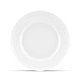 Flat Dinner Flat Plate White Vecchio Ginori - Gaines Jewelers