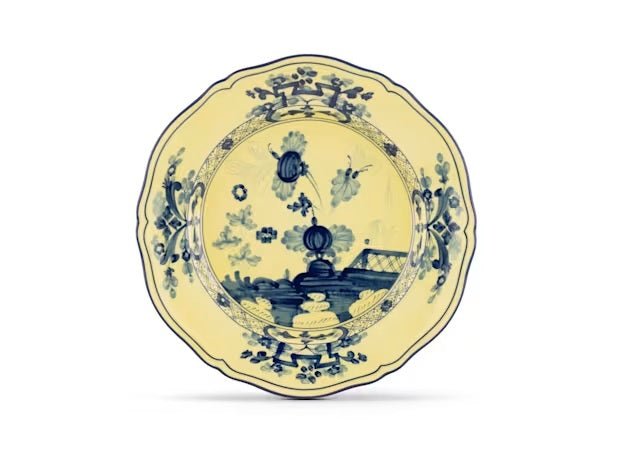 Flat Dinner Plate Citrino Oriente Italiano - Gaines Jewelers