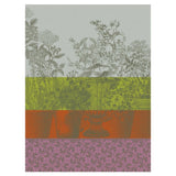 Floraison Rayé Purple Cotton Tea towel - Gaines Jewelers