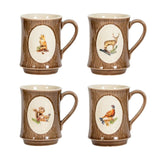 Forest Walk Animal Mugs Assorted Set/4 - Gaines Jewelers