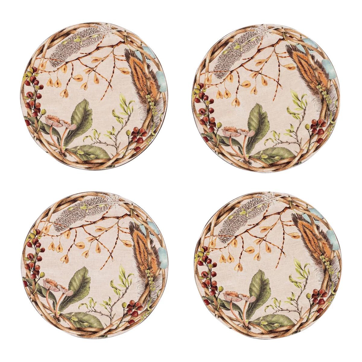 Forest Walk Coasters Set/4 - Gaines Jewelers