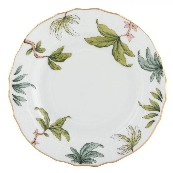 Foret Garland Bread and Butter Plate - Herend - Gaines Jewelers