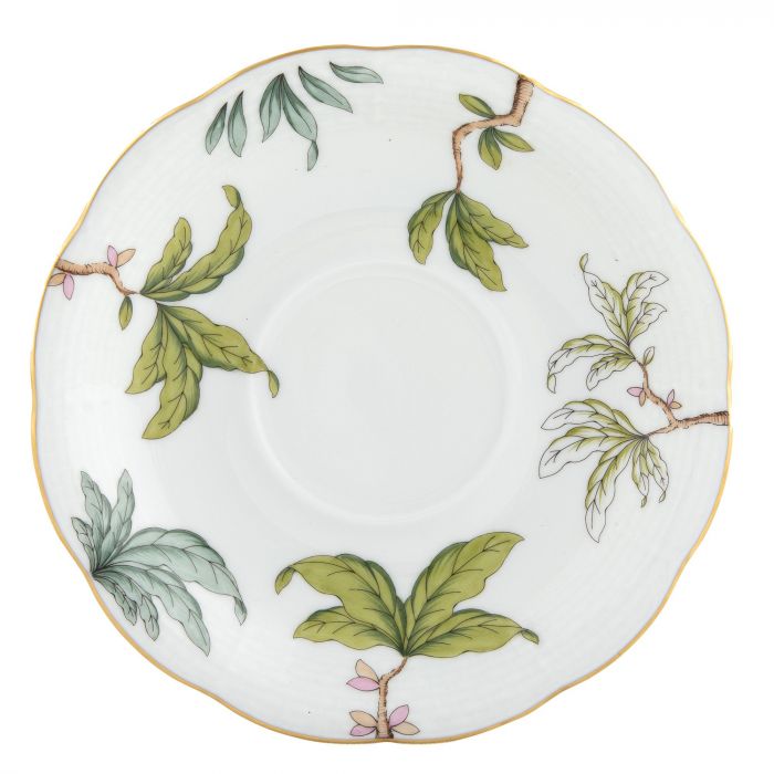 FORET GARLAND - TEA CUP & SAUCER - Gaines Jewelers