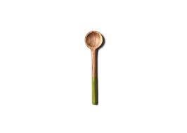 Fundamental Olive Wood Appetizer Spoon - Gaines Jewelers