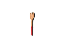 Fundamental Red Wood Appetizer Fork - Gaines Jewelers