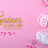 Gaines Jewelers Baby Shower Gift Card - Gaines Jewelers