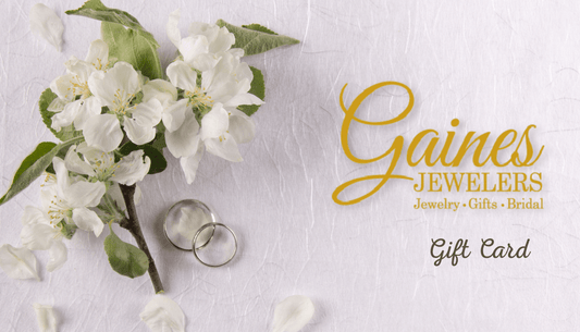 Gaines Jewelers Bridal Gift Card - Gaines Jewelers