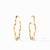 Gardenia Hoop - Gaines Jewelers